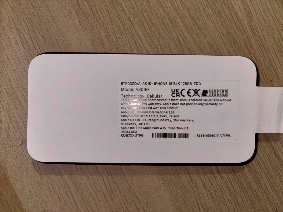 Iphone 15 - 128GB - Novo (Com Garantia)