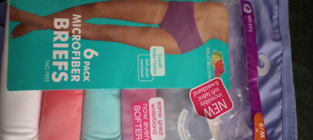 Majtki  figi Fruit  of the loom 6 sztuk jak Hanes