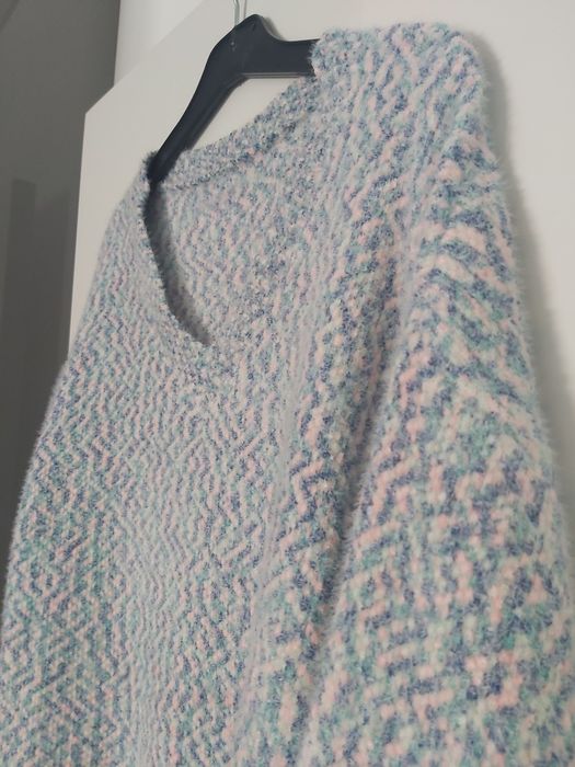 Camisola de malha fofa