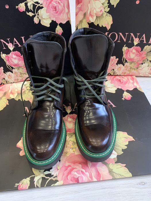 Ботинки webb кожа италия 34-35 размер