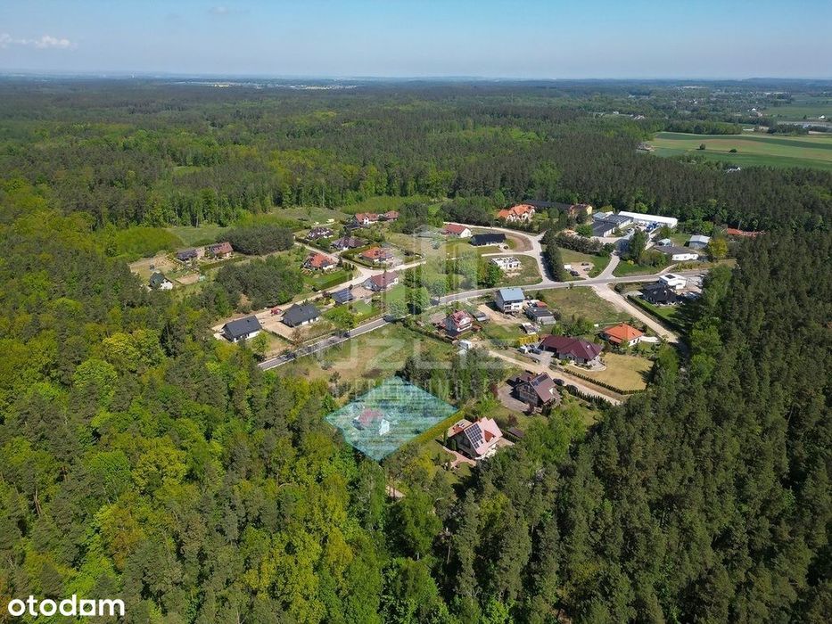 Dom przy lesie, 3 km od Starogardu Gdańskiego