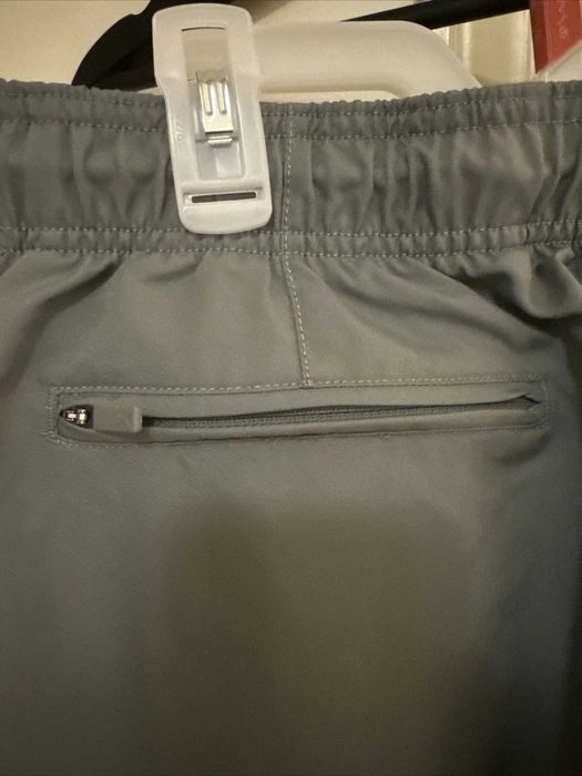 Jordan AJ City Men's Pant Warm-Up Athletic Jumpman Grey-Black Size 34