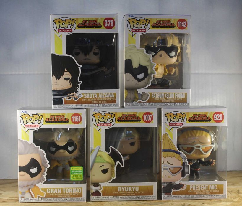 Funko Pop My Hero Academia – Pro Heroes Bundle #375 #1142 #920 #1007 #1161
