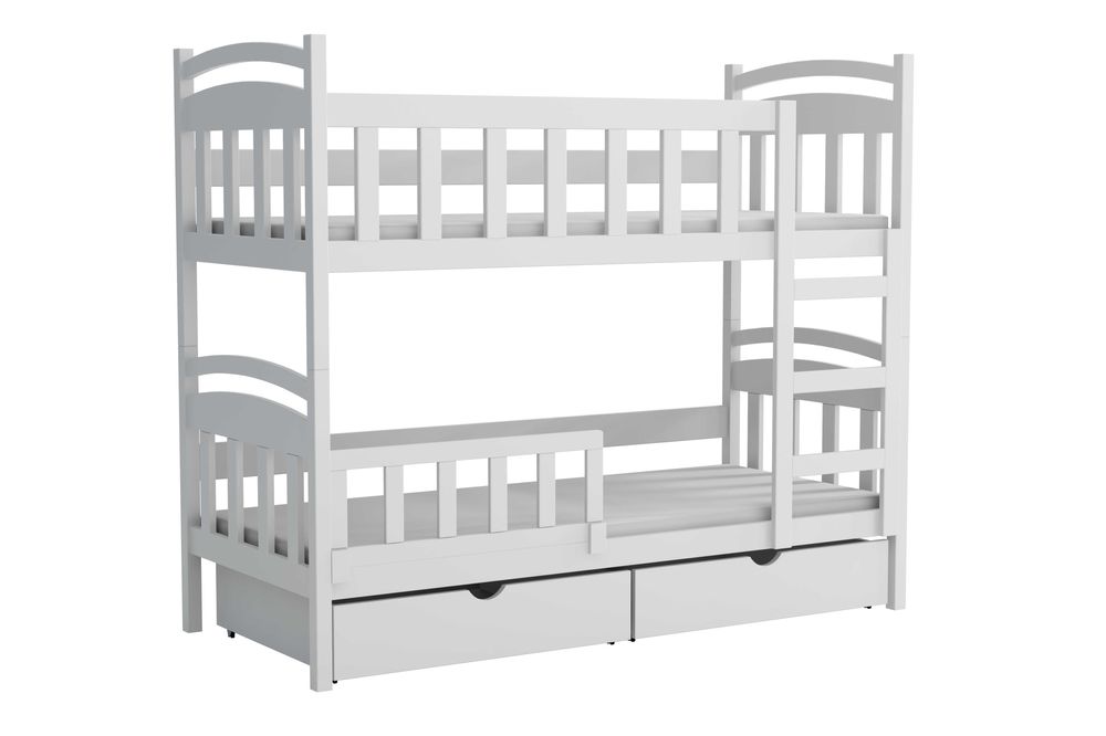 Łóżko piętrowe LEO 2osobowe, materace 160x75 180x75  200x90