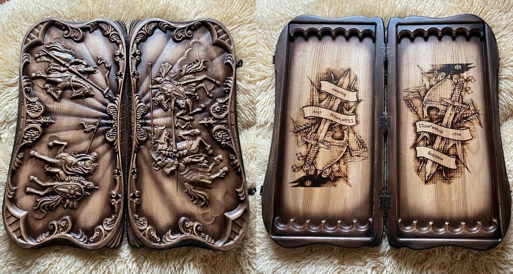 Нарды и шахматы наборы на подарок от производителя