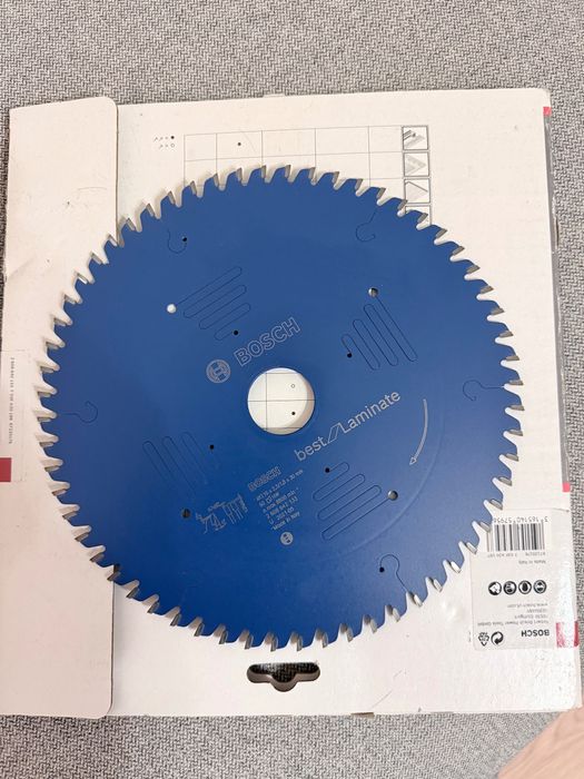 Disco de serra Bosch para chão laminado 216mm