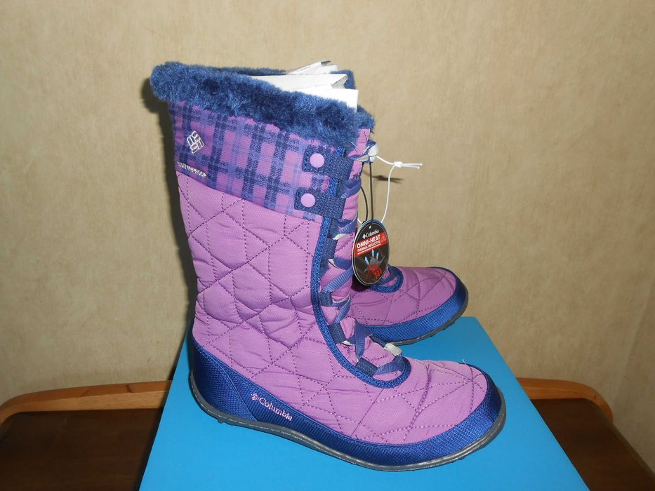 Зимние сапоги чоботи черевики ботинки Columbia р.38. Нові