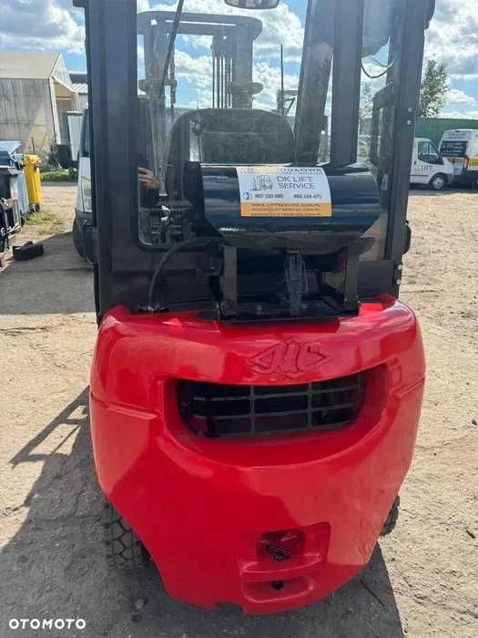 Używany wózek widłowy Hangcha CPQD15N, maszt 3,3m, po przeglądzie