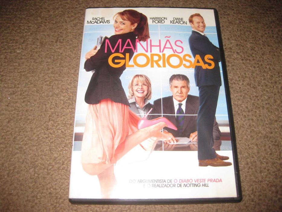 DVD "Manhãs Gloriosas" com Harrison Ford/Raro!
