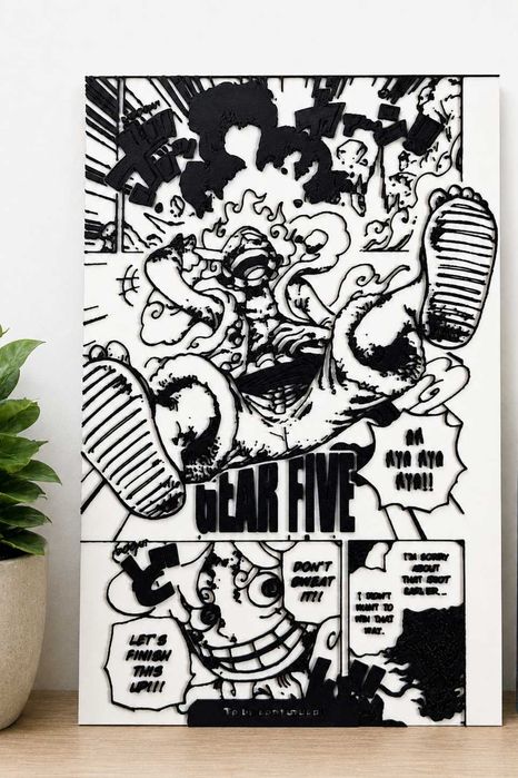 Plakat Luffy One Piece Gear Five