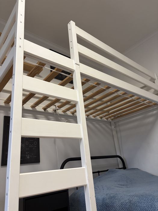 Łóżko piętrowe antresola Lukdom 90x200