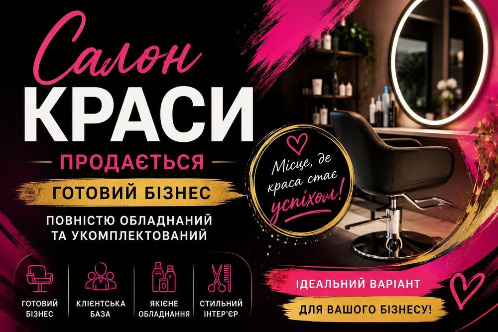 Продаж бізнесу разом з комерційною нерухомістью