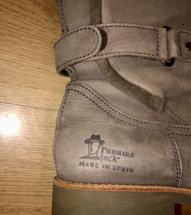 Іспанські зимові чоботи на овчині Panama Jack (оригінал)