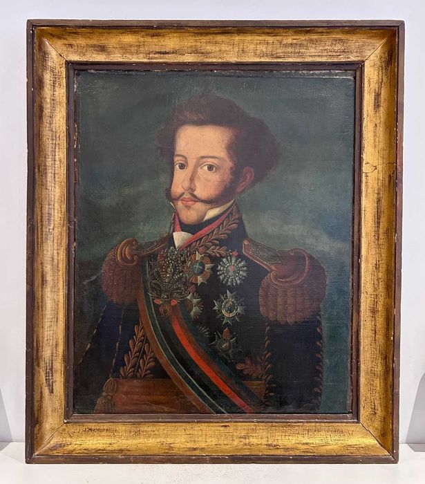 Escola Portuguesa do século XIX. Pedro I do Brasil e IV de Portugal.