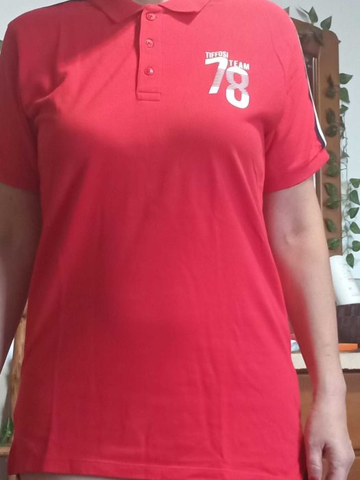 Pólo Vermelho Tiffosi