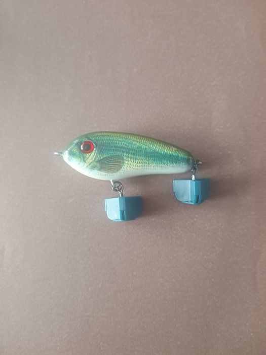 ZESTAW 5x WOBLER Szczupak Sandacz  8cm / 25g