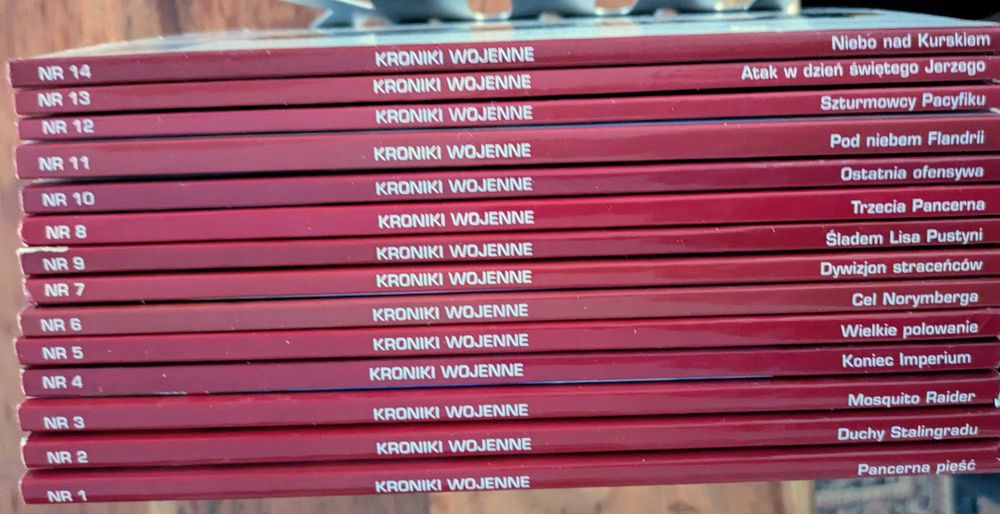 KOMPLET 14 tomów Kroniki Wojenne KAGERO | Stan IDEALNY | Okazja!