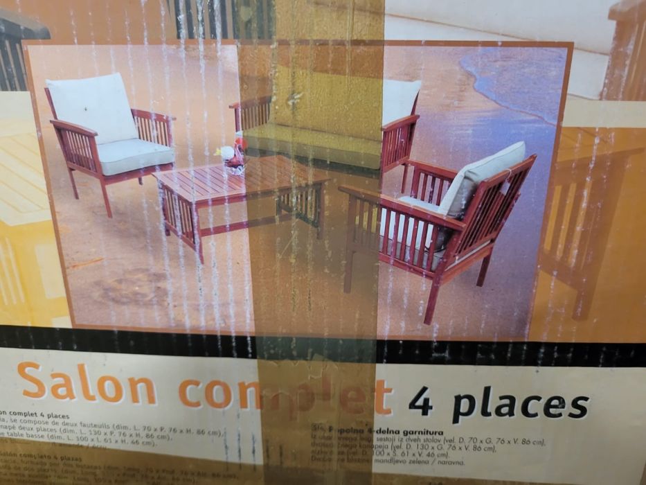 Zestaw mebli ogrodowych