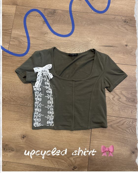 koszulka ciemnozielona oryginalna