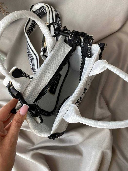 Torba damska shopper Tote Bag MINI White duza damska torebka