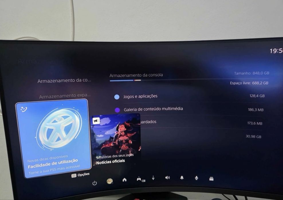 Playstation 5 com disco - como nova