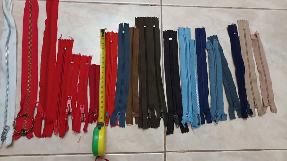 Fechos de casacos e roupa