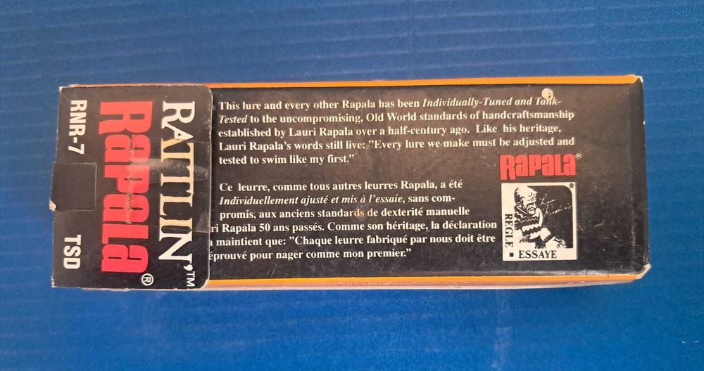 Amostras para Pesca Rattlin