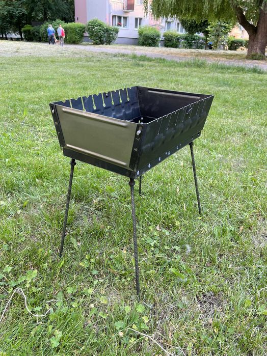 Mangal walizka Gril skladany na 6 szampurow Grill Мангал раскладной .