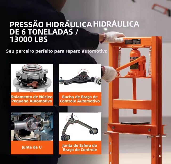 Prensa hidráulica de 6T