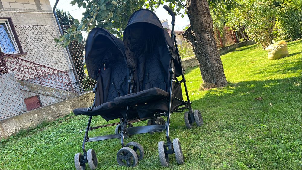 Wózek podwójny bliźniaczy