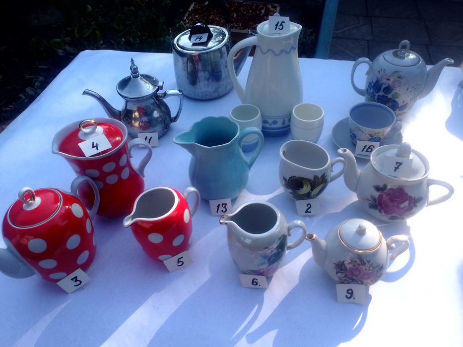 Сервиз чайный советский, столовая посуда