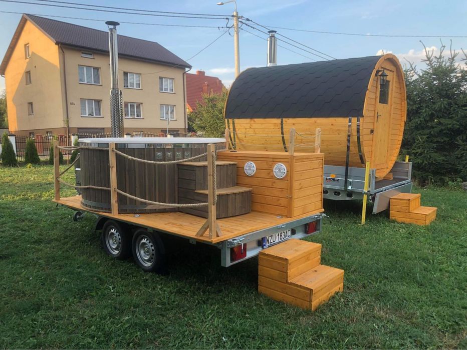Wynajem mobilnej bali / sauny / jacuzzi / bani / beczki