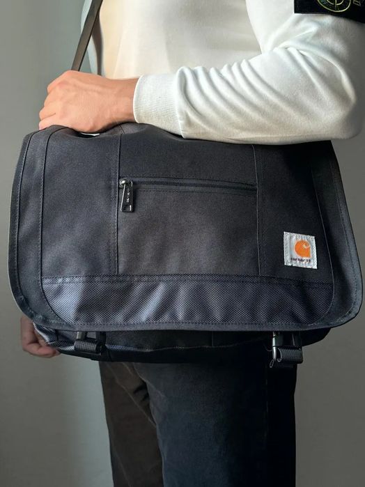 Велика сумка через плече Carhatt Parcel Bag,чорна