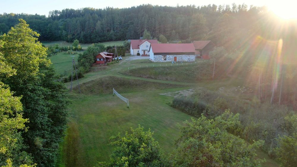Domek 2-3 os Nr. 1 nad jeziorem sauna, jacuzzi na obiekcie