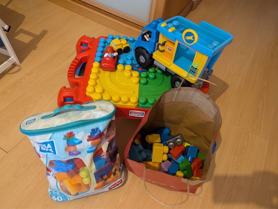 Conjunto mega Blocks original