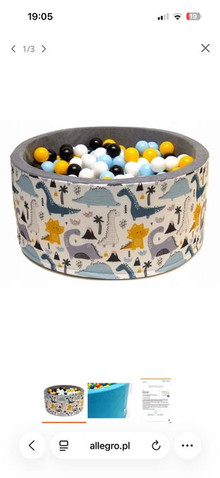 Basen z kulkami dla dzieci