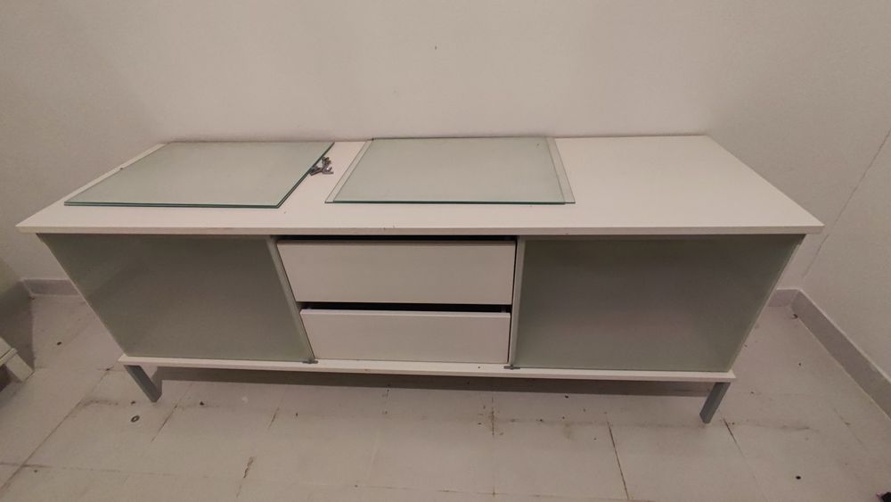 Móvel TV branco Ikea