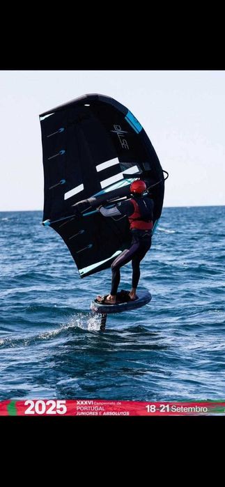 Wingfoil Wing 5.0 pulse com retranca GONG COMO NOVA