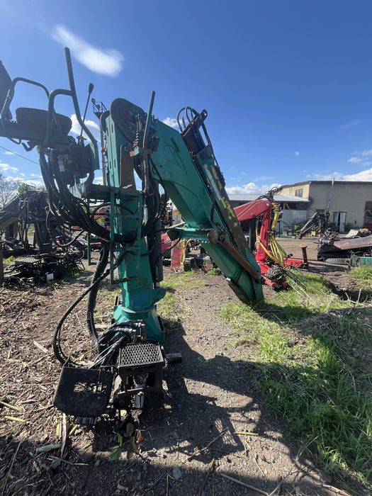 Лісовий кран маніпулятор Ostroj 185z грейфер Loglift Palfinger Epsilon