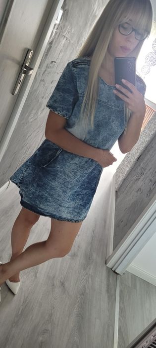 Sukienka jeansowa na lato 36 S