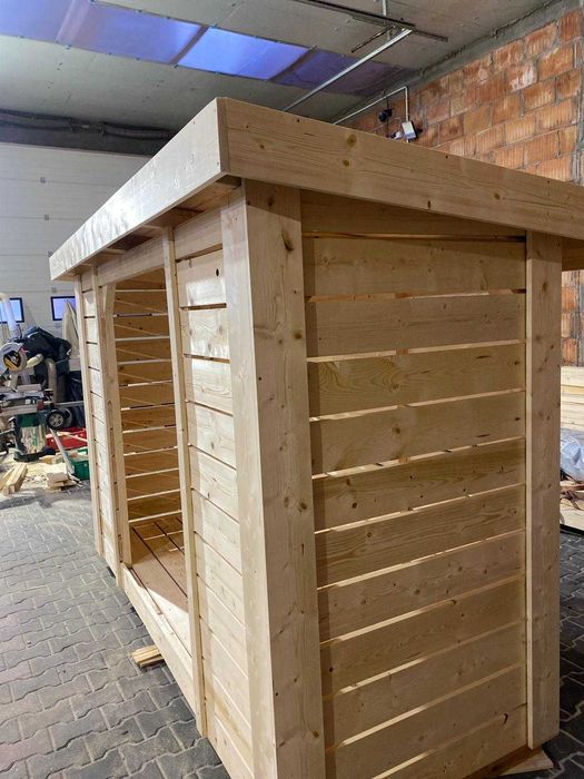 Drewutnia 300x100x210h PRODUCENT WoodStuff