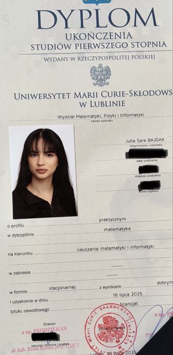 Korepetycje MATEMATYKA Lubartów