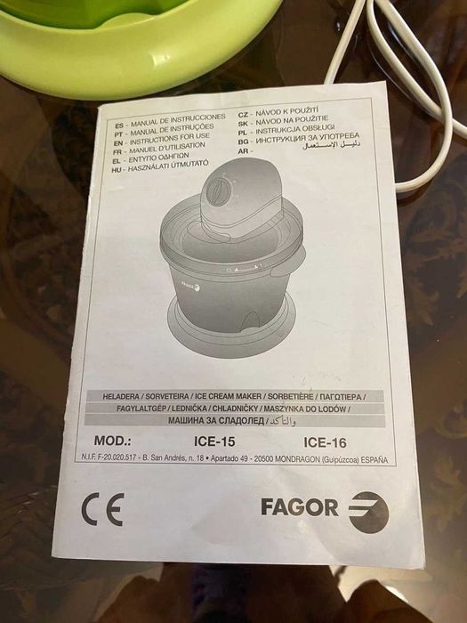 Морожениця Fagor Ice-16 | Нова