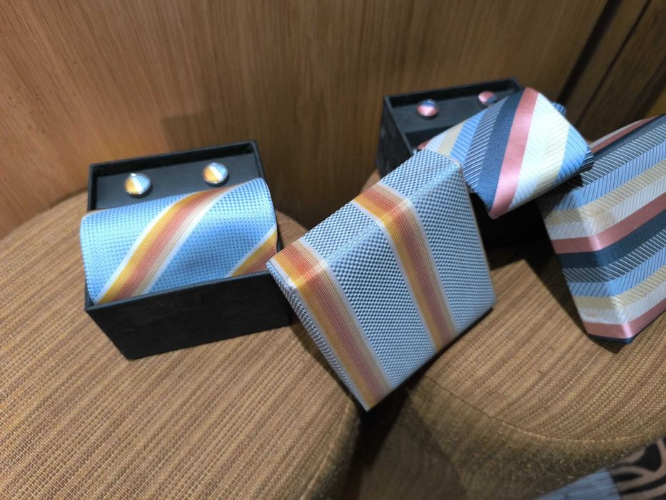 Pack de Gravatas e Punhos NOVOS