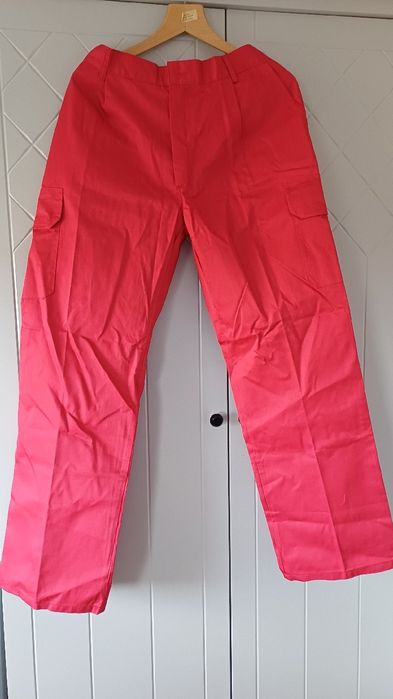 Spodnie Robocze Velilla, Czerwone, Rozmiar 48