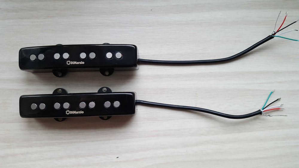 DiMarzio Sixties Jazz Bass pickups DP 305 USA.