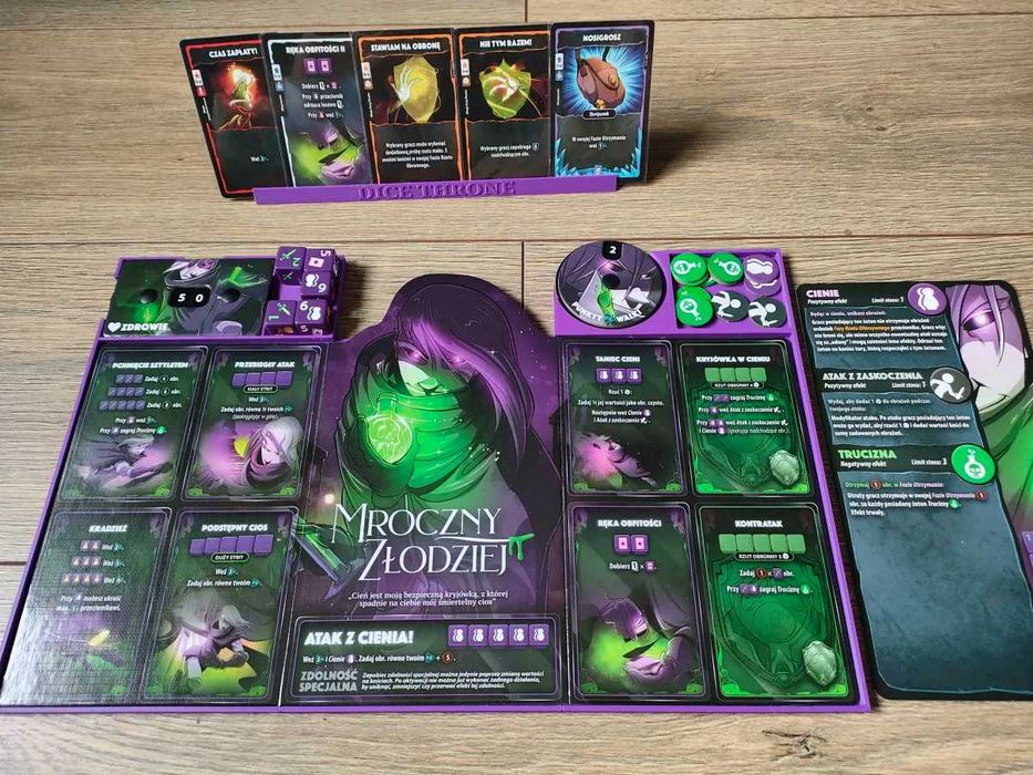 Dice Throne insert/plansza do gry