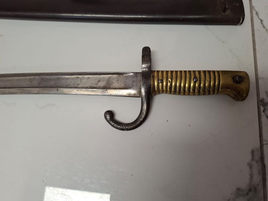 Francuski bagnet Chassepot 1866