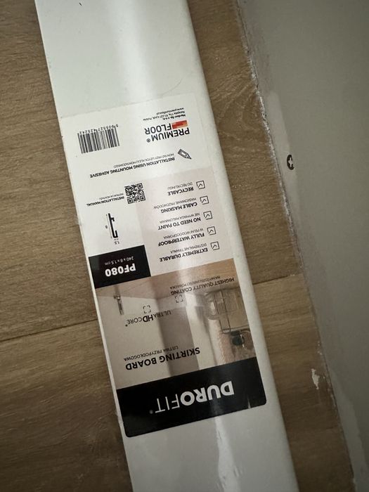listwa przypodłogowa DuroFit PF080 8cm - Premium Floor - 8szt.