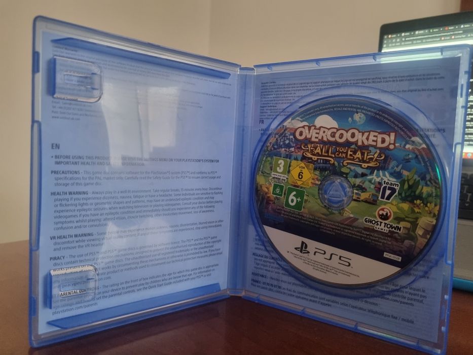 Jogo ps5  Overcooked
